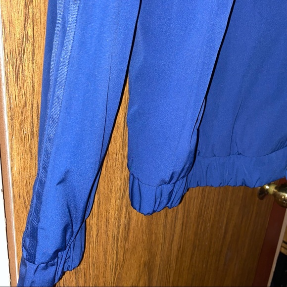 Adidas Padded Track Bomber Jacket (Womens) - Picture 4 of 7